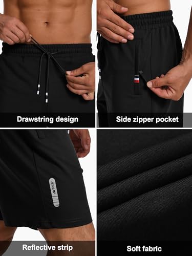 Short en coton homme Holure idéal pour la musculation et le running