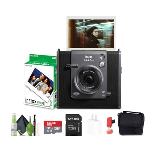 Fujifilm Instax Wide Evo Camera Bundle