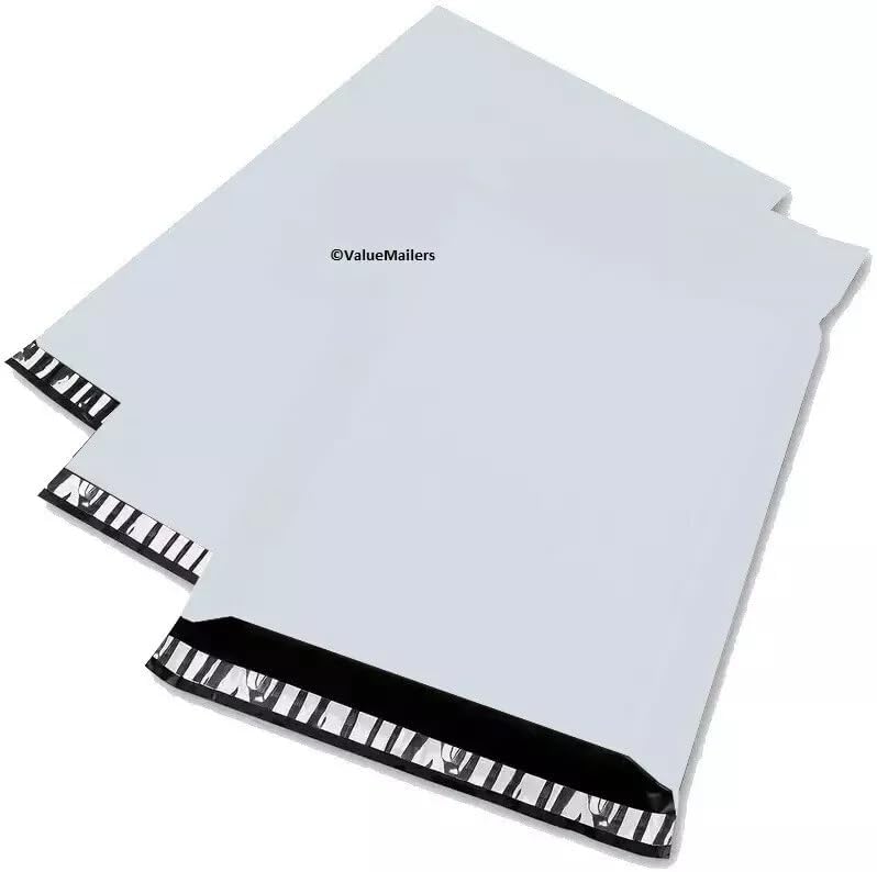 500 10x13 Poly Mailers Bags Inch Premium Envelopes Shipping Bag, Self-Seal, Waterproof, Privacy Opaque, Mailing Packaging Bags