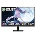 KEY TO COMBAT 23.8インチゲーミングモニター フルHD(1920×1080) IPS 144Hz 103%sRGB 1500：1コントラスト比 300cd/㎡（Typ.) ΔE<2の高色精度 低ブルーライト フリッカーフリー Adative Sync対応 HDMI1.4×1 DP1.2×1 3年保証 H24B9S