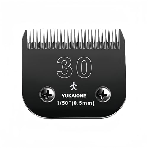 Yukaione #30 Dog & Cat Clipper Blade: Titanium Coated SK2