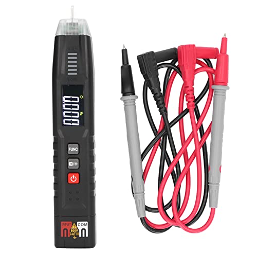 MAYILON Multímetro de lápiz HT122A Probador de voltaje de alta precisión Detector de sensores inteligentes portátiles para la medición de parámetros eléctricos con linterna de