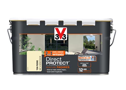  Peinture façades Direct protect®, Ton pierre 2,5L