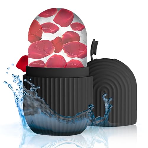 Aquuaera Rolo de Gelo para Rosto E Olhos, Massageador de Rolo de Cubo de Gelo para Ferramentas de Cu