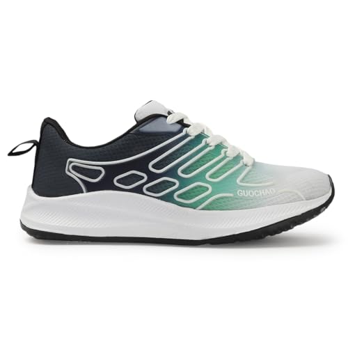 Image of CLYMB Mens Sports Shoes Perfact for Gym Running Training (Color: Green)