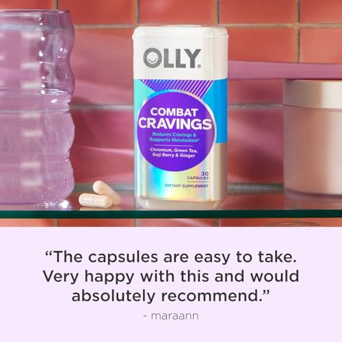 Olly 840160200830 Combat Cravings, Metabolism & Energy Support Supplement,1000 Mcg Chromium thumb #4