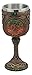 Ebros Colorful Celtic Knotwork Cosmic Sacred Tree of Life Yggdrasil Wine Goblet 5oz Vial Of Fertility And Immortality Wine Chalice Cup Figurine