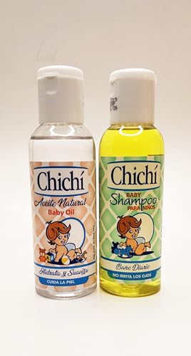 Generic ChiChi Baby Shampoo 4oz + Baby Oil 4oz 2pcs Kit