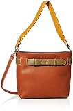 Gabor Umhängetasche Damen Cora, Braun (Cognac), 30x23x12.5 cm, Gabor Handtasche Damen