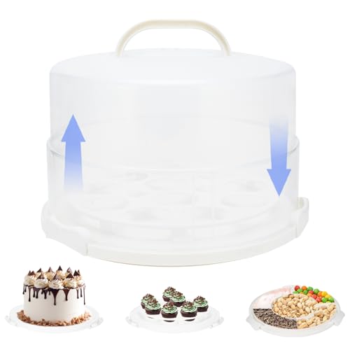 AquaLume 12 Inch Adjustable Cake Carrier