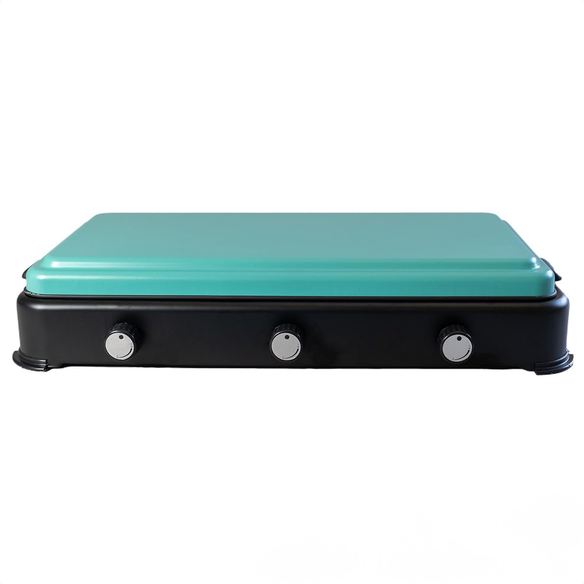 INTEC - Placa de cocción de gas de 3 fuegos 3000 W Estufa de gas portátil Butano/propano
