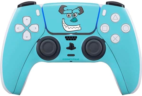 Skinit Decal Gaming Skin Compatible with PS5 Controller - Officially Licensed Disney Monsters Inc. Sulley Design