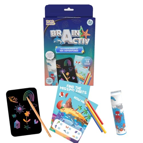 Image of PlayMagic BrainActiv Ultimate Activity Kit - Sea Adventure