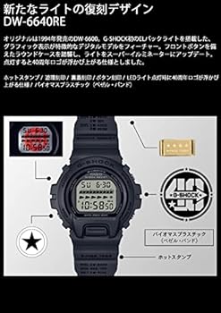 Casio DW-6640RE-1JR [G-Shock 40th Anniversary Remaster Black