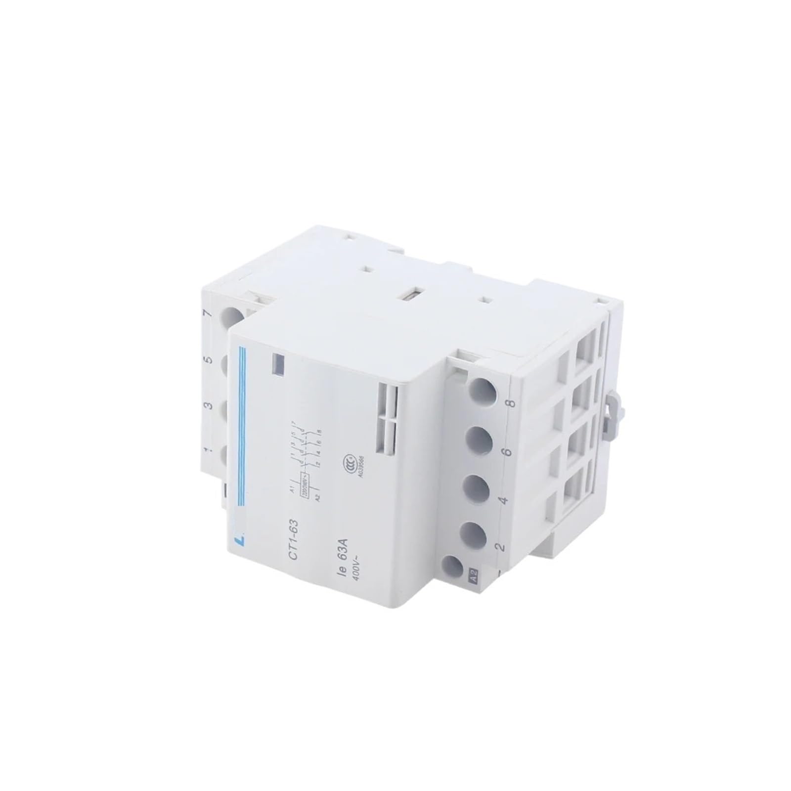 Contacteur auxiliaire CT1 pour automatiser le chauffage sur rail Din 63A
