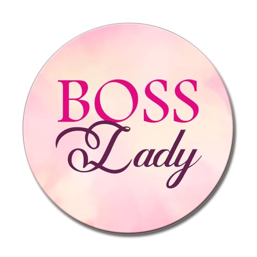 Image of Yey Stylish Fridge Magnet for Refrigerator - Multicolour 3x2 Inch Decorative Kitchen, Home & Office Accessory Idea for Decor Lovers (Boss-Lady)