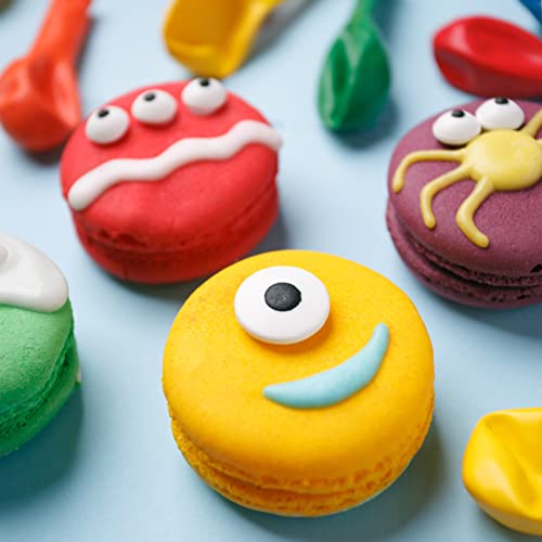 Image of 7mm 1cm 2cm Candy Eyes for Decorating Edible Googly Eyes Eyeballs Mix Size Halloween Christmas Sprinkles for Cupcakes Cake Toppers Cookies Baking Decoratings