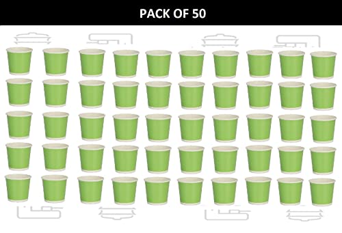 Image of Paper Cup (Green, 150 ml)