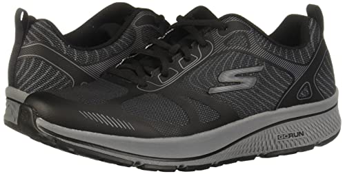 Skechers, Running Shoes Uomo, Black, 44 EU