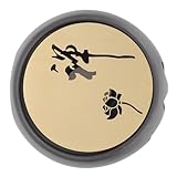 COHEALI Calentador de Tetera Japonés Cerámico Negro Compacto Hogar, Base Calefactora Soporte para Vela, Accesorio Creativo para Mantener el Té Caliente en Cocina y Comedor