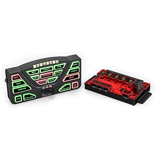 Feniex 4200-Data Link Controller | 60-Amps High Current | Universal Compatibility |18 Programmable...