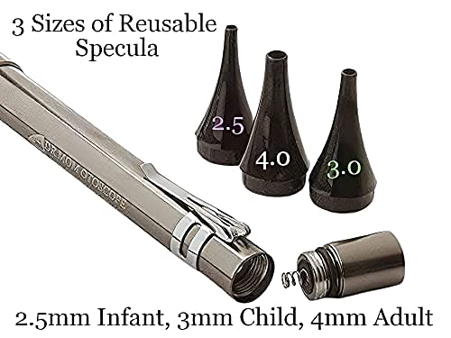 Doctor Mom Otoscope LED_PRO Third Generation Dr Mom Slimline Stainless Led Pocket Otoscope thumb #5