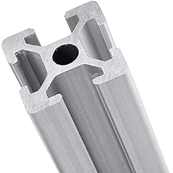 Hitex Shoppe 1000 mm 20X20 4 T Slot Aluminium Extrusion Profile (Silver)