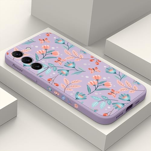 Coque Samsung S22 fleur violette pour sublimer votre style au quotidien
