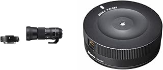 Sigma ZB954 150-600 mm F5-6.3 DG OS HSM Contemporary Lens with TC-1401 Converter Kit for Canon Camera-Black & 878101 USB Dock Mount for Canon Lens-Black