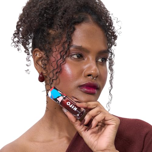 Image of Kiro PH-Play Color Changing Lip & Cheek Oil - Truffle Drip, 5.5ml | Hydrating, Skin Brightening, Reduce Fine Lines | Non-Sticky, Non Greasy | Skin Care Infused with Moringa, Rosehip & Avocado Oils
