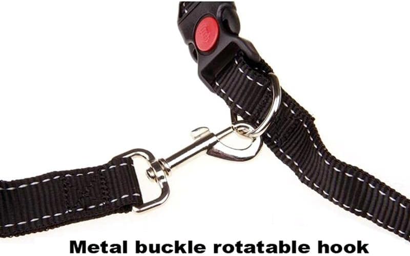 Dog Leash hands Free Running Dog Lead Adjustable Waist Belt For Jogging Hiking Walking Dog Lead Leash Bungee Harness 1Pcs