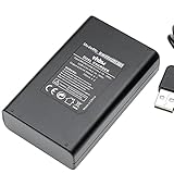 vhbw Cargador Dual USB Compatible con Canon Ixus 105, 105 IS, 200 IS, 210, 300HS, 300 HS, 310 HS, 85 IS, 95 IS batería de cámara - Soporte