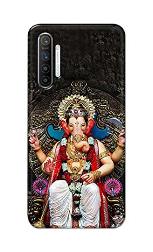Image of PRINTFIDAA Lord Ganesh Bappa Moriya Printed Designer Hard Back Case Cover for Realme XT /Realme X2 -(TY) MVN1010