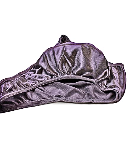 Barbra Lingerie Mens Satin Bikini Briefs Panties S To 3Xl Silky Sexy Mens Underwear Multi Pack (Xl, Fire) #TOP3