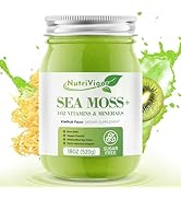 NutriVigor Sea Moss Gel, (18 OZ) Organic Sea Moss Advanced-Immune and Digestive Support, Wildcraf...