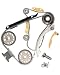 SCITOO TK10422 Timing Chain Kit Tensioner Guide Rail Crank Sprocket Cam Sprocket Shaft Sprocket Compatible Chevrolet Malibu Cobalt 2.0L 2.4L 2.2L DOHC