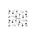 Lidahaotin Nail Sticker Cartoon Animaux Ongle Art Stickers Wraps Transfert Foil Décorations Nails # 8 pâte à polir