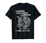 WOLF ODINS - NORDISCHE MYTHOLOGIE - T-SHIRT GESCHENK