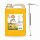 1 Gallon USDA Organic Cold Pressed Unrefined Apricot Kernel Oil