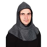 PARTY DISCOUNT Hut Kettenhaube - Ritterhaube für Erwachsene