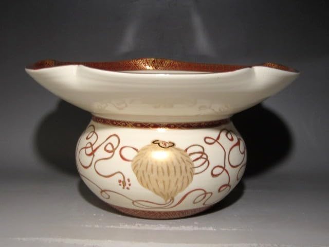 Amazon.co.jp: 永楽善五郎 寶尽砂金袋水指 表千家十三代即中斎花押の