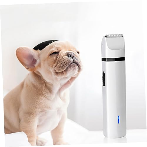 POPETPOP Pet Grooming Machine USB Rechargeable Cat Hair Trimmer Nail Grinder Pet Clipper Technology for Dogs and Cats Portable Grooming Tool Electronic