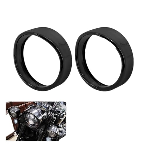 Soporte de barra de luz de 4.5 pulgadas para viajes nocturnos en motos Dyna y Sportster 5