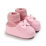 ►Anti antideslizante única: los zapatos del pesebre antideslizantes ligero y bien elaborado para que los niños pequeños caminando natural.