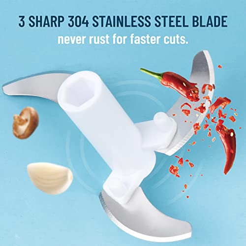 Tritatutto Manuale, 500 ML Trita Verdure Manuale