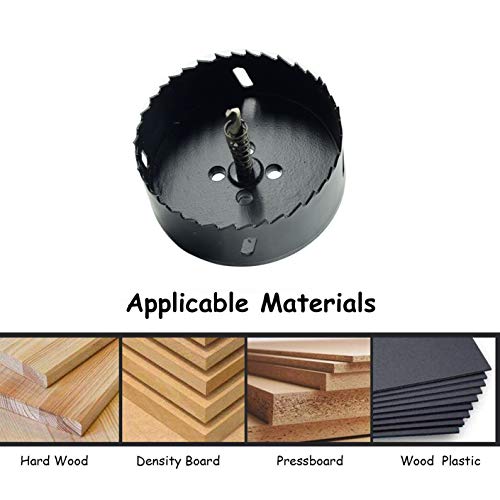 Image of Hole Saw 3.5-inch /90mm Bi-Metal Hole Cutter Drill Bit