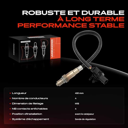 Sonde lambda anti-pollution 55577162 pour valider le contrôle technique - 4