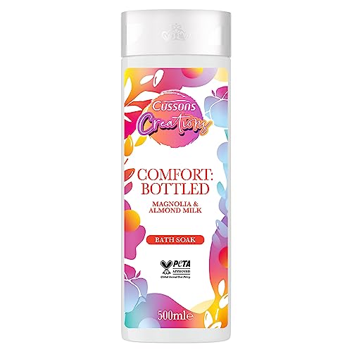 Creations Comfort: Bottled Magnolia & Almond Milk Bath Soak 500ml