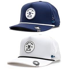 Death By Golf - Navy & White (2 Pack)