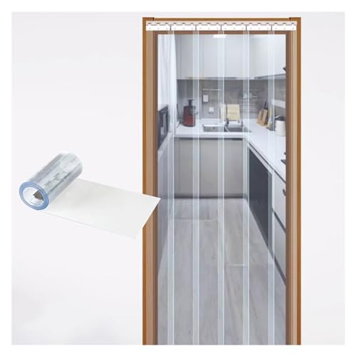 Rideau de porte à lanières PVC de 3m pour isolation thermique de cuisine